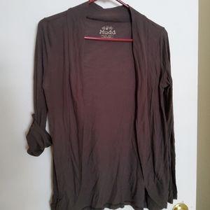 Brown cardigan
